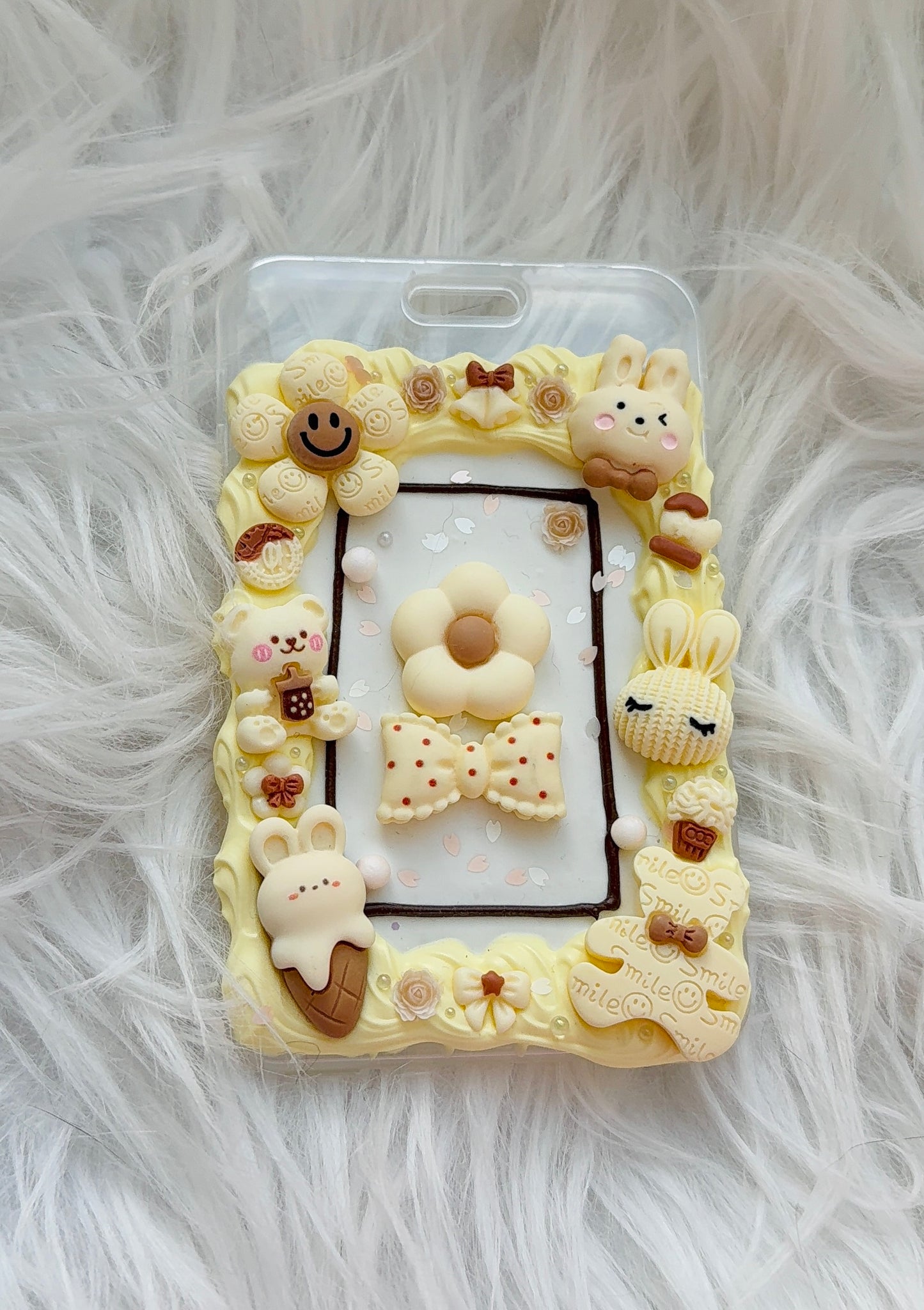 Card Holder - Creme Brulee