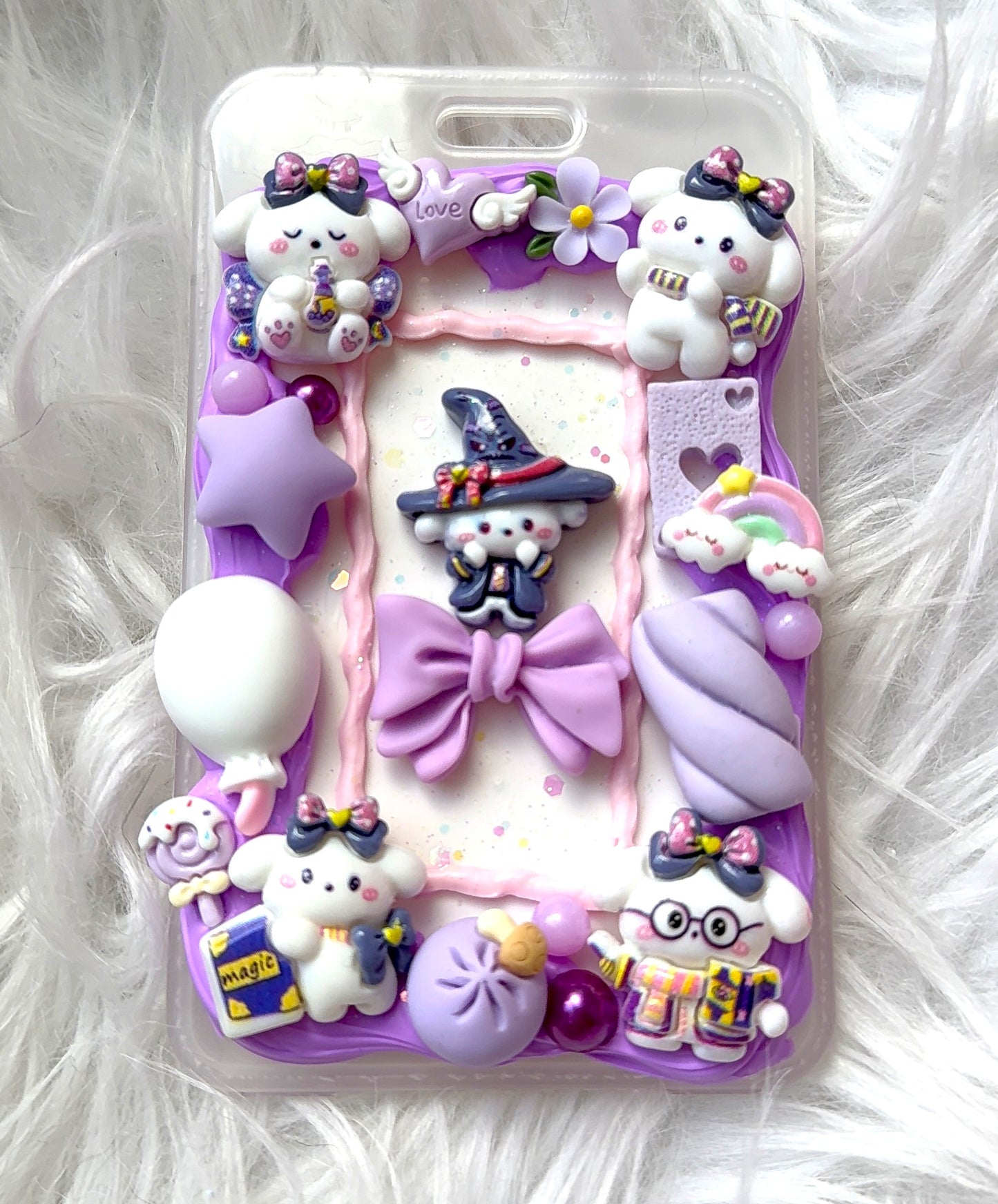 Card Holder - Purple Witch