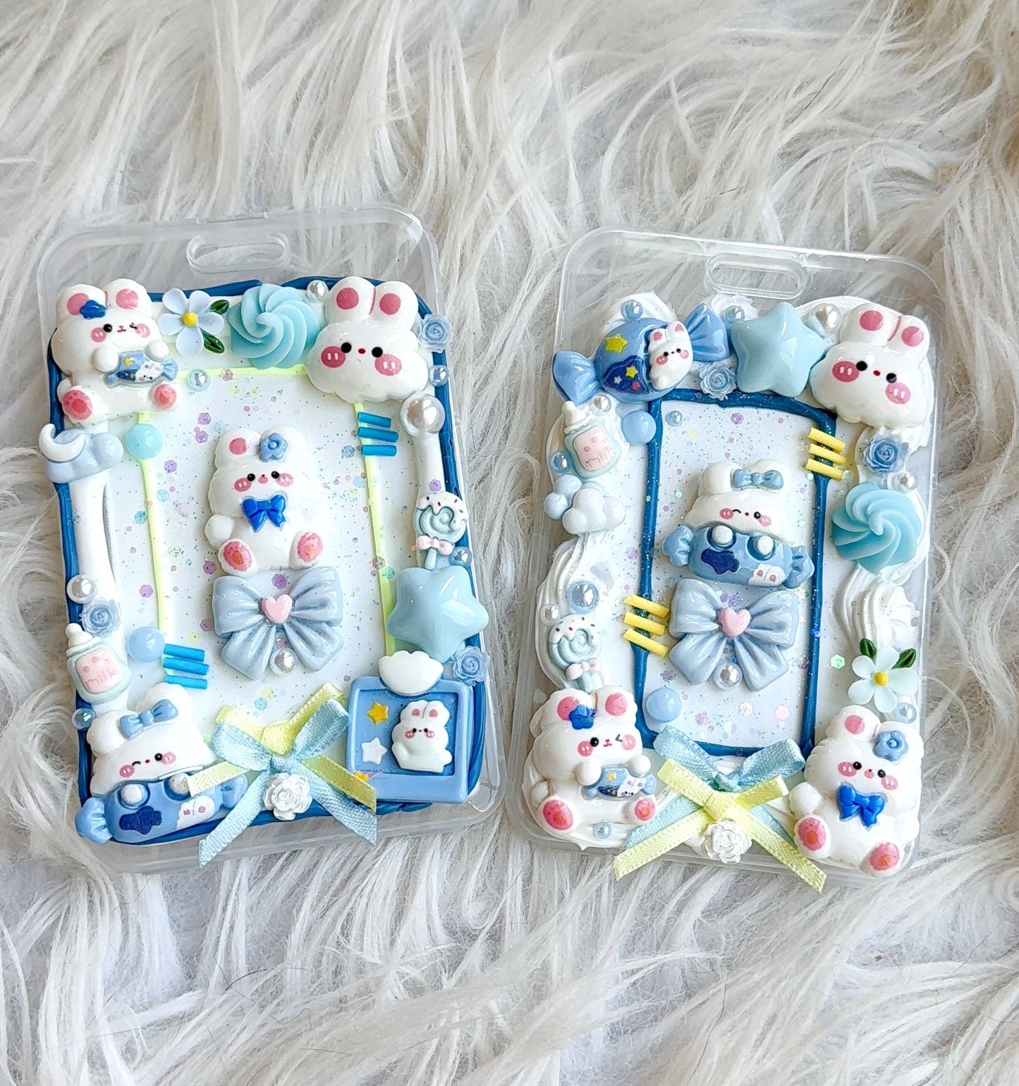 Card Holder - Frost Bunny