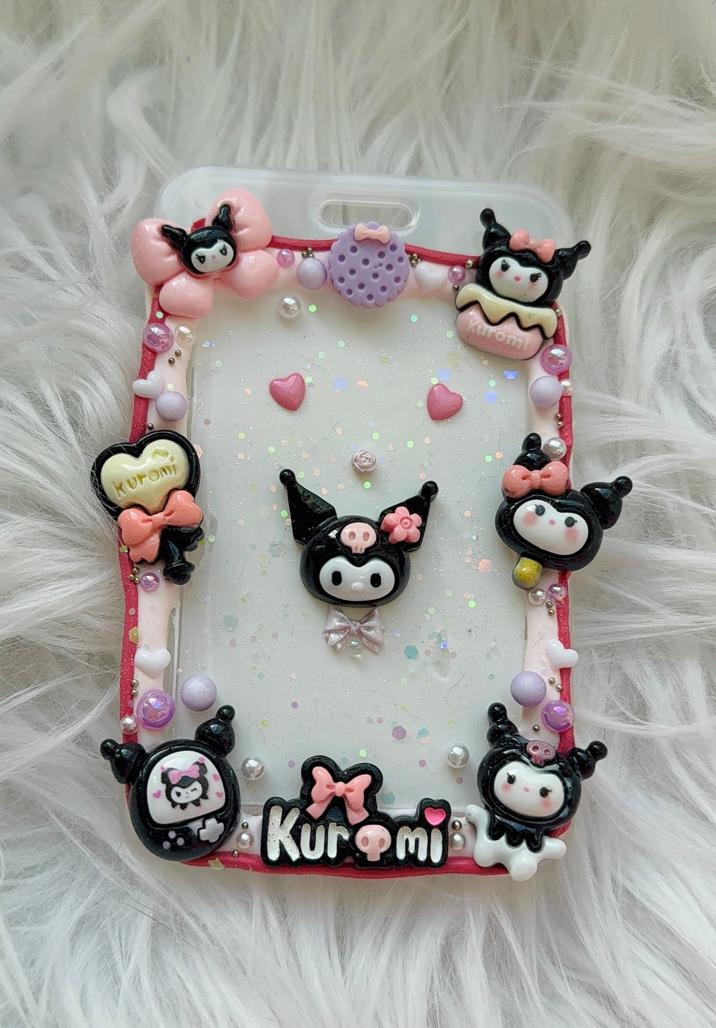 Card Holder - Pink Kuromi