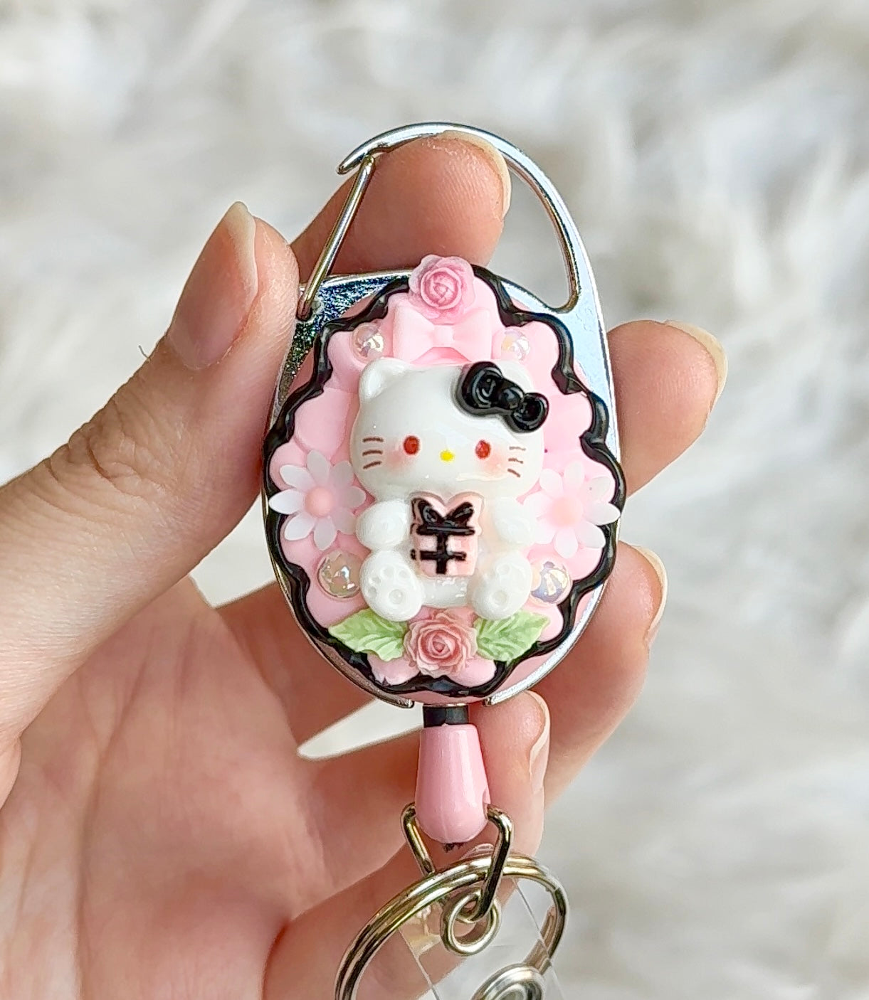Badge Reel - Dark Sakura