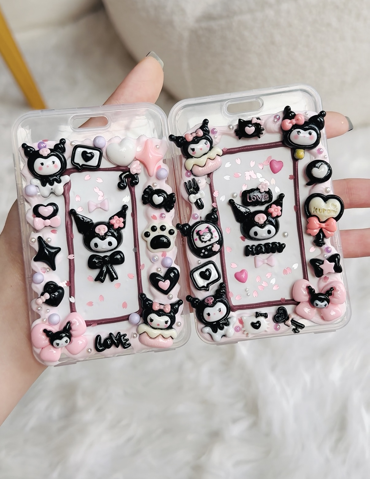 Card Holder - Pink Kuromi