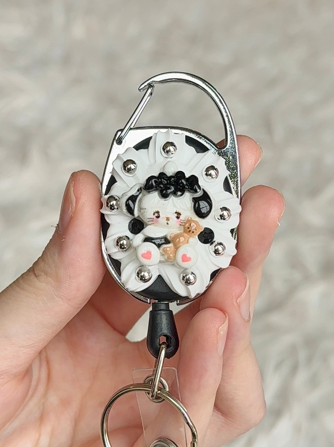 Badge Reel - Noir Kitty