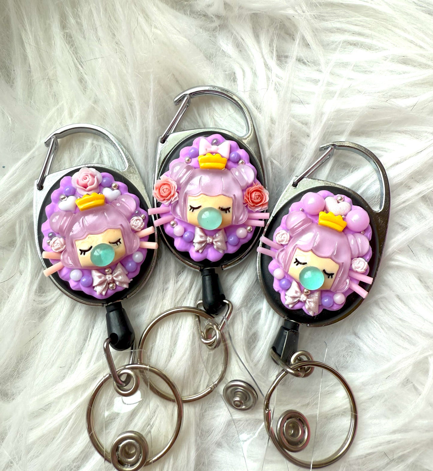 Badge Reel - Bubble Gum Girl