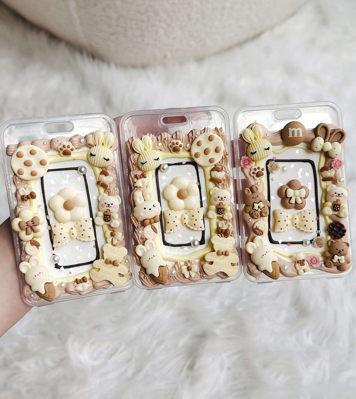 Card Holder - Rose Milktea