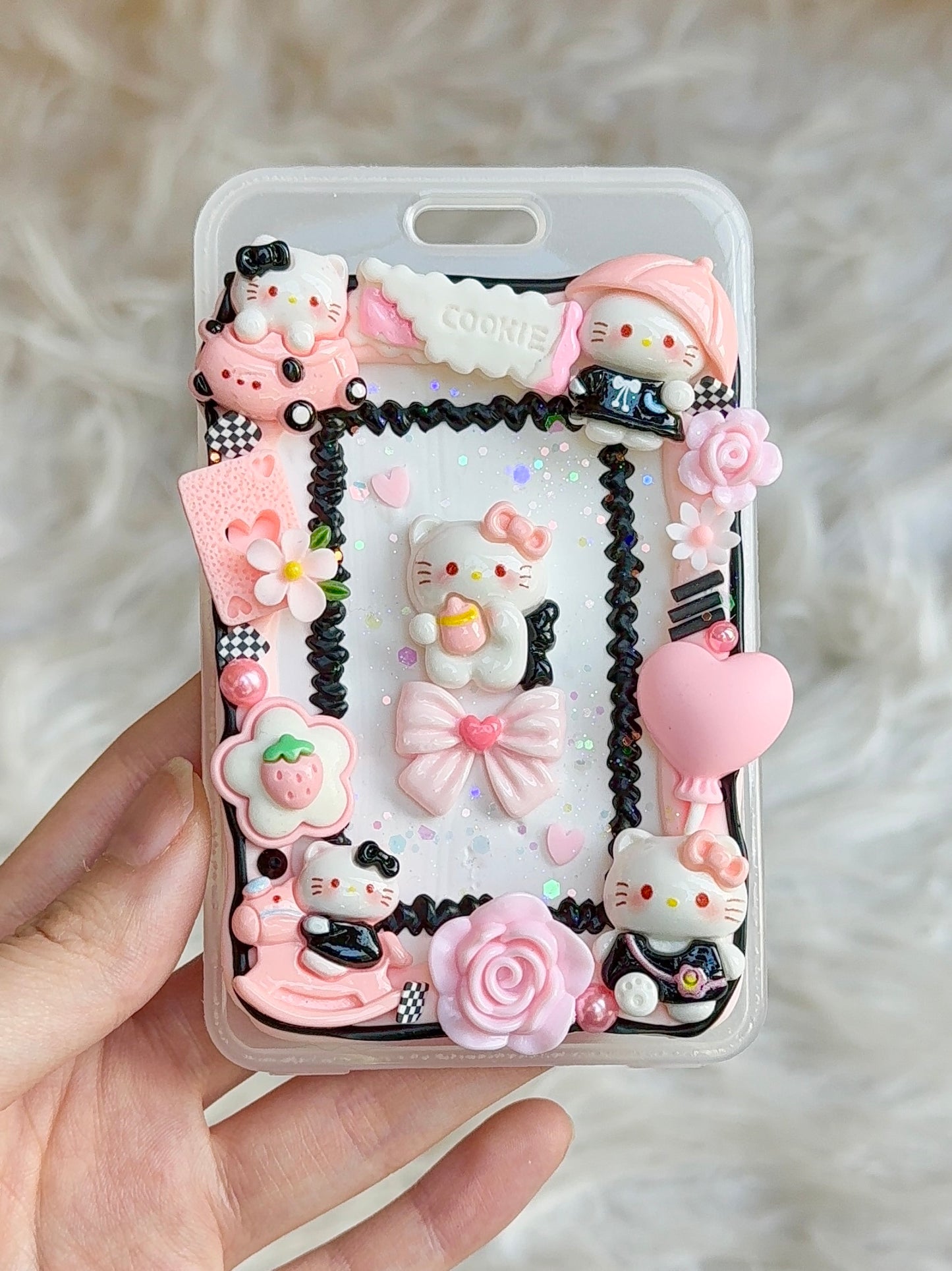 Card Holder - Dark Sakura