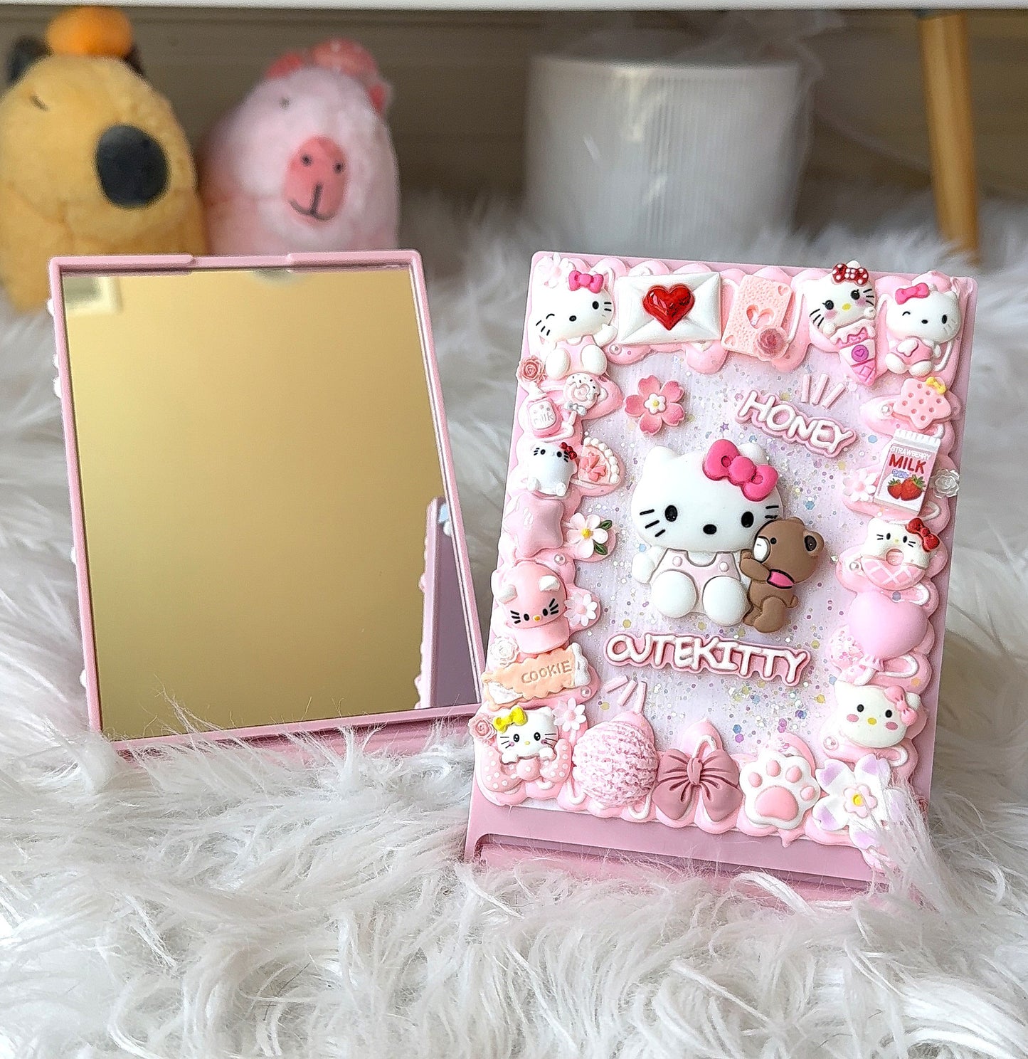 Desk Mirror - Hello Kitty