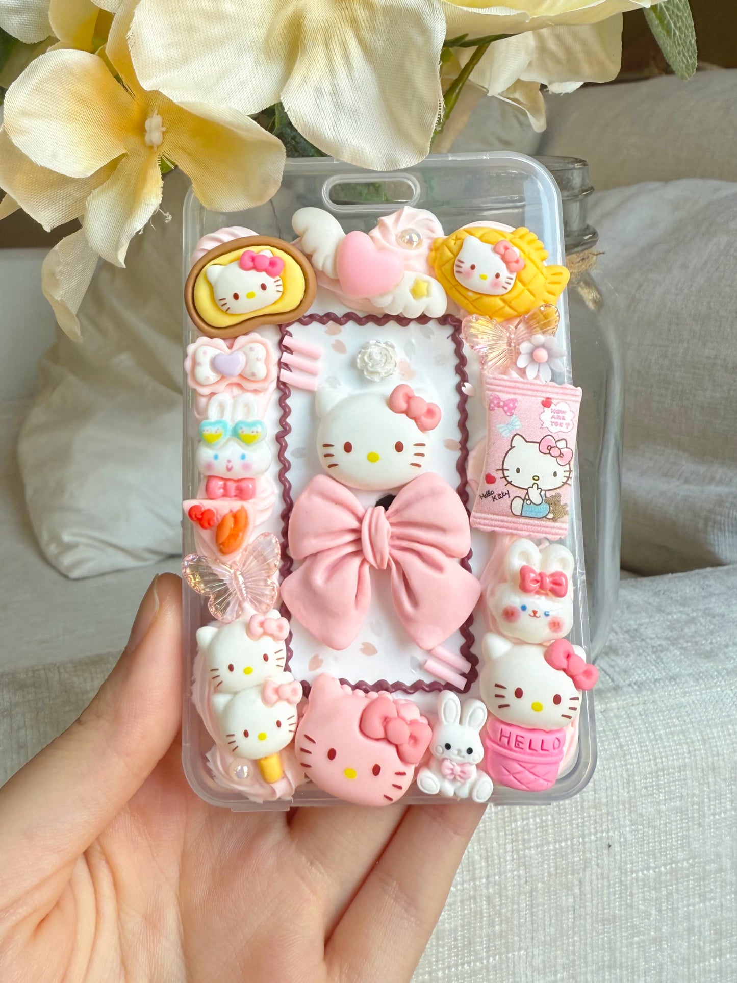 Card Holder - Light Pink Hello Kitty
