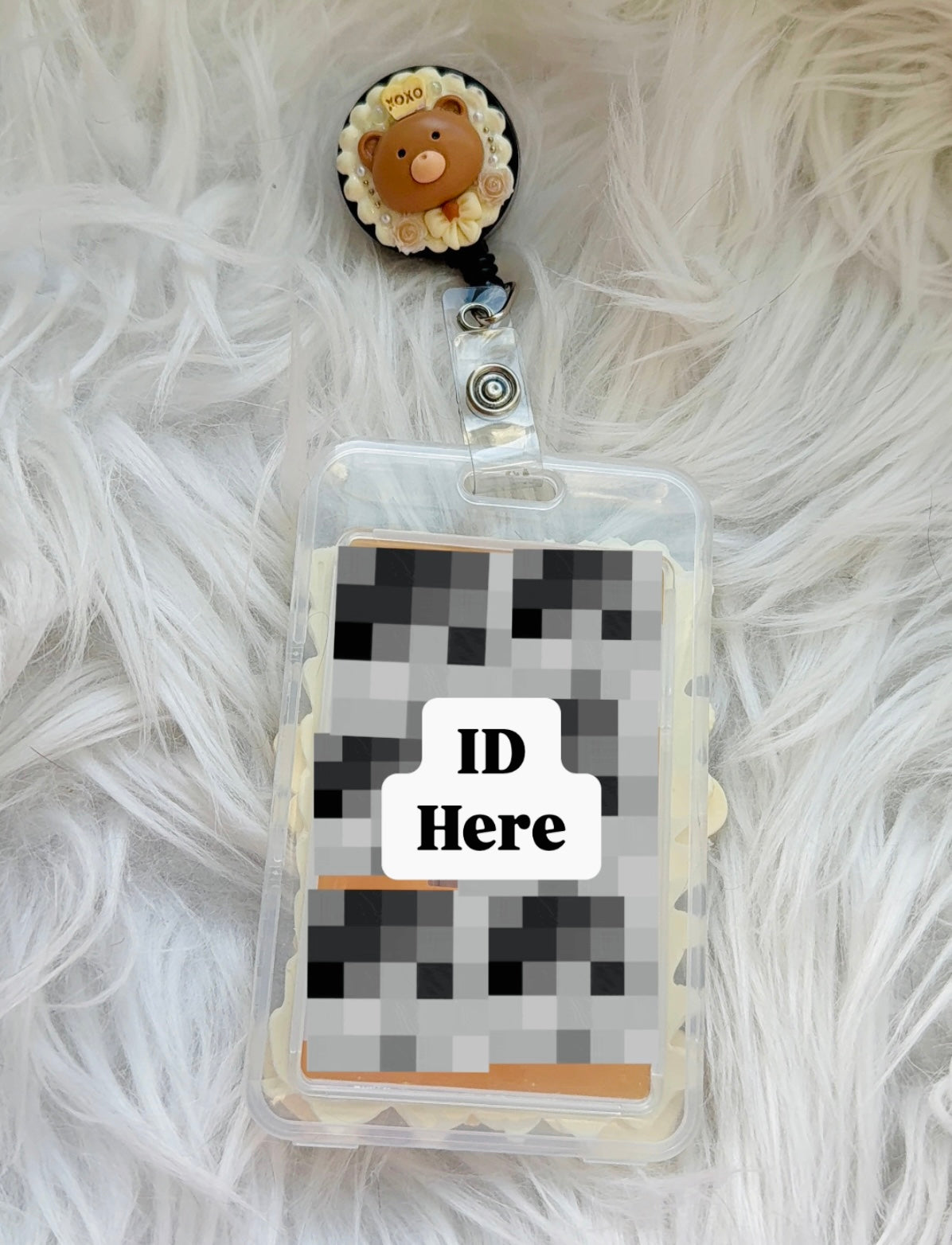 Card Holder - Creme Brulee