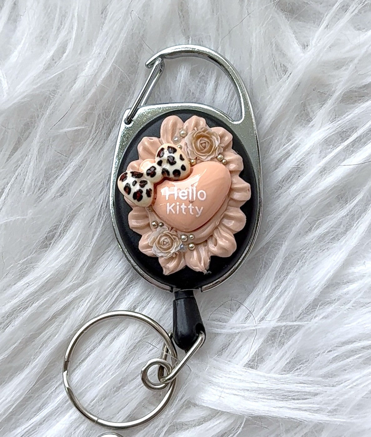 Badge Reel - Diva Kitty