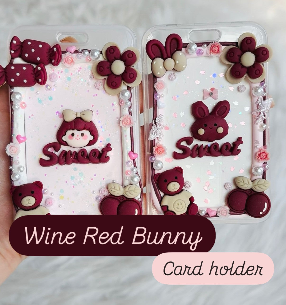 Wine Red Bunny