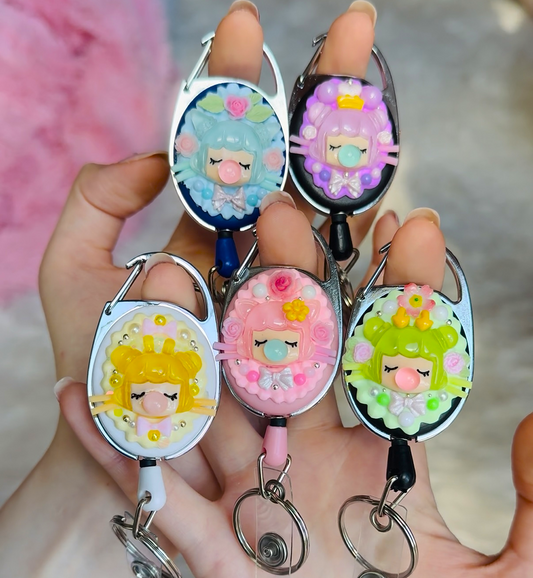 Badge Reel - Bubble Gum Girl