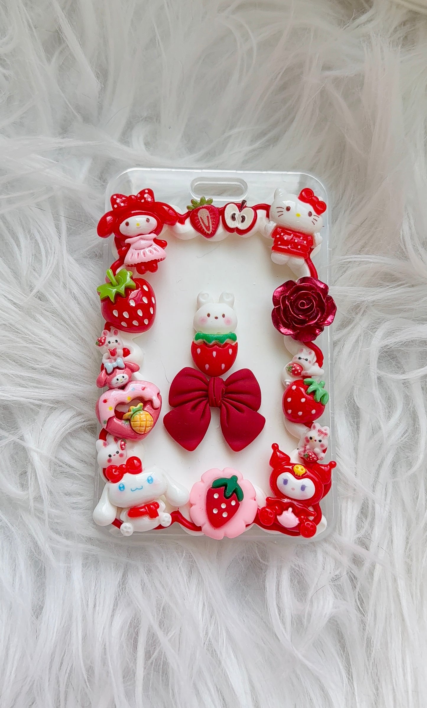 Card Holder - Red Sanrio