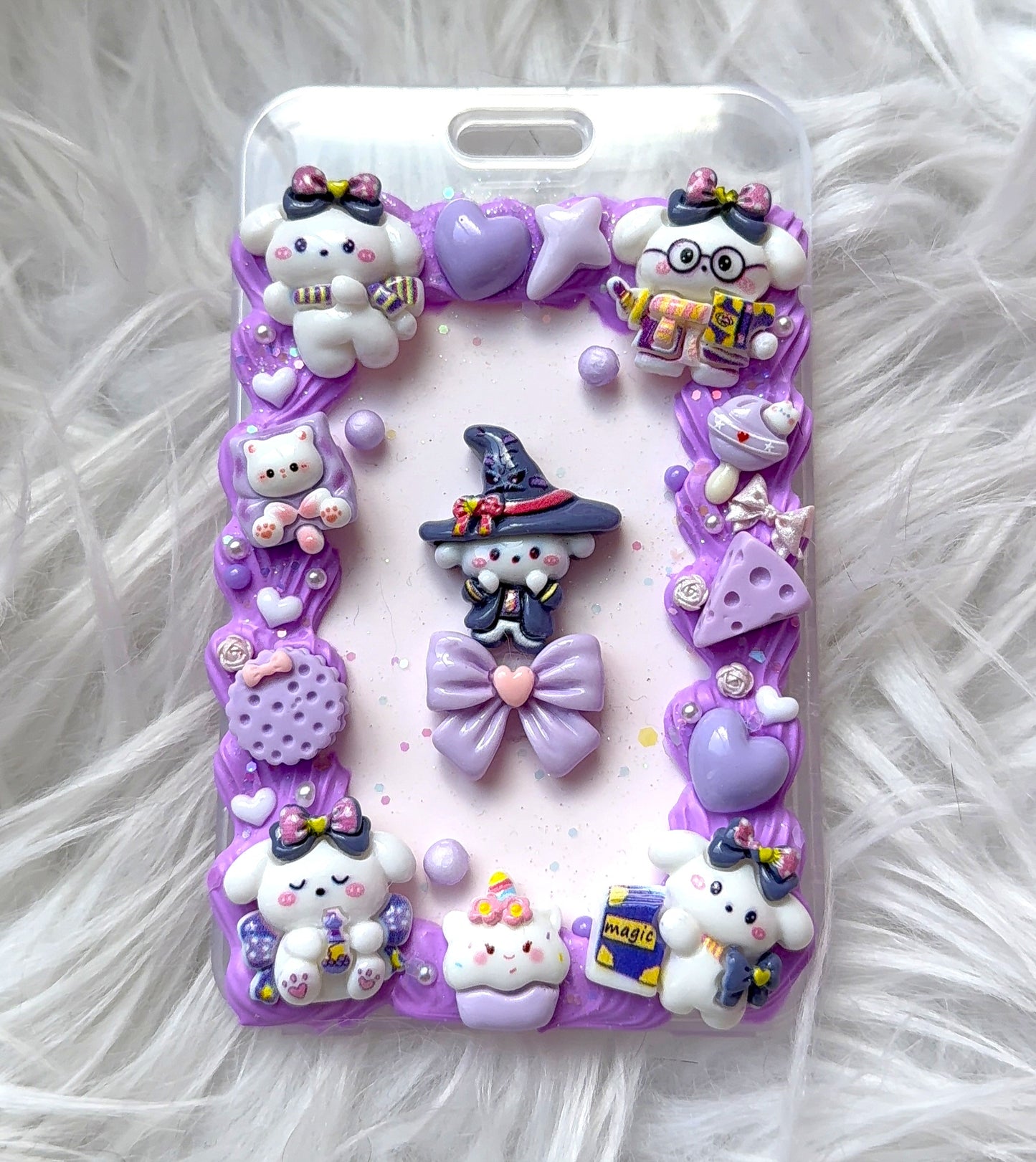 Card Holder - Purple Witch