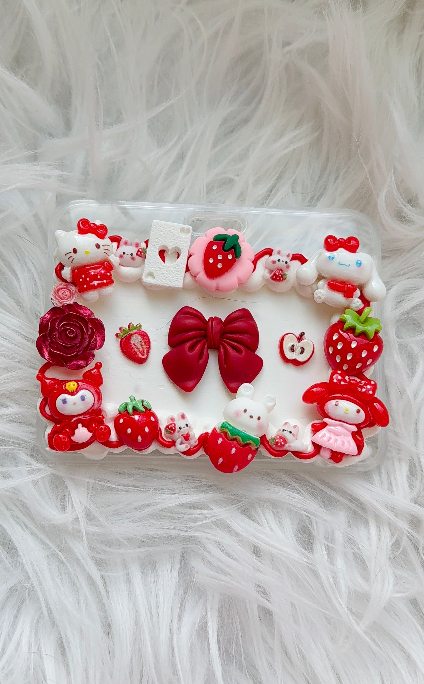 Card Holder - Red Sanrio