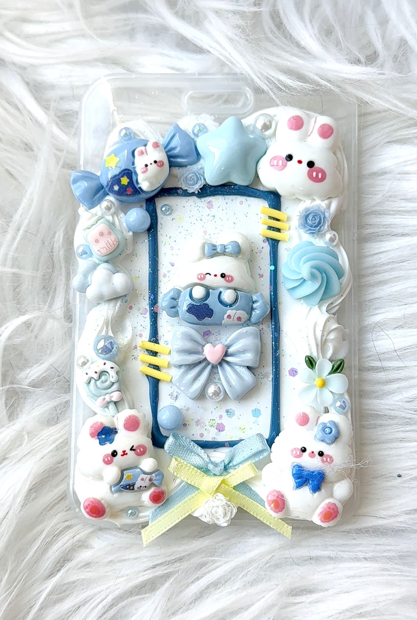 Card Holder - Frost Bunny
