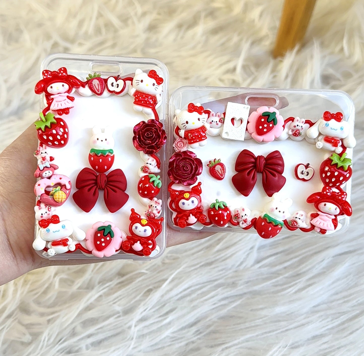 Card Holder - Red Sanrio