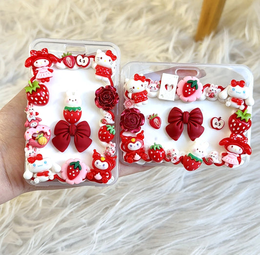 Card Holder - Red Sanrio
