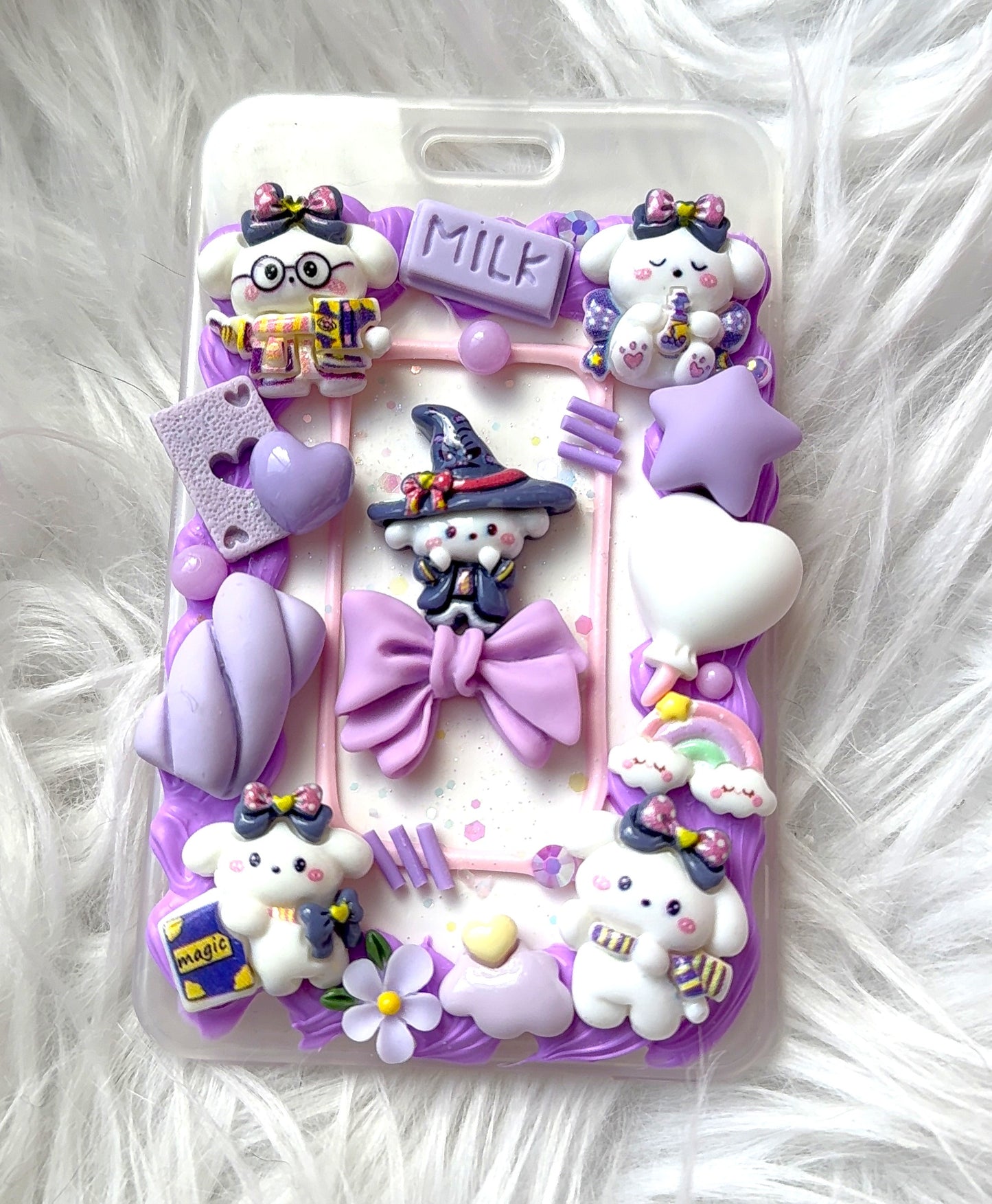Card Holder - Purple Witch