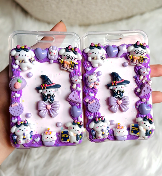Card Holder - Purple Witch