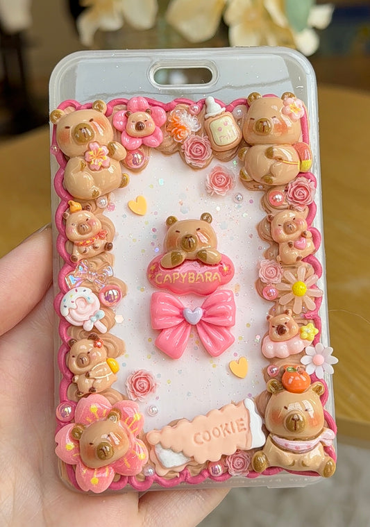 Card Holder - Capyblossom