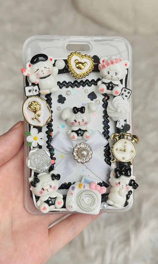 Card Holder - Noir Kitty