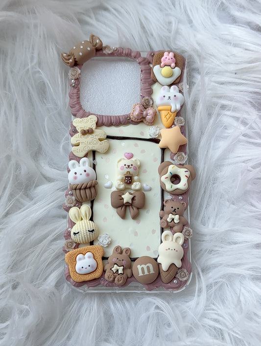 Phone Case - Rose Milktea