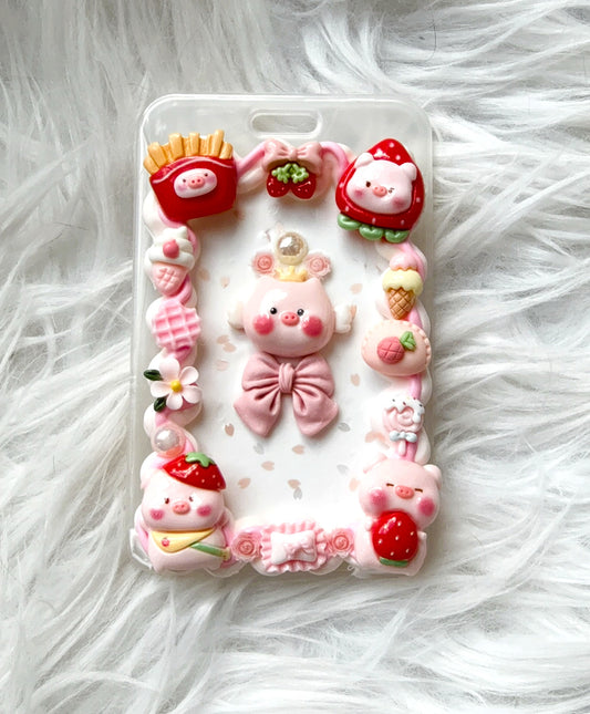 Card Holder - Watermelon Piggy
